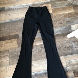 Black Flared Leggings